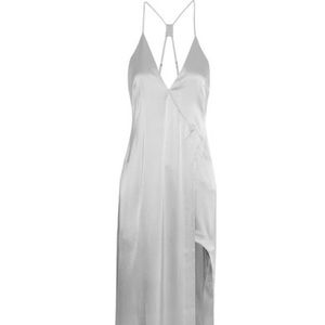 ⭐️ NWOT⭐️ Halston Heritage Satin Racerback Gown